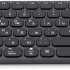 Клавиатура Oklick K867W,  USB, Bluetooth/Радиоканал, серый + черный [2002130]